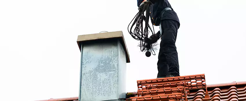 Chimney Brush Cleaning in Colleyville, Texas