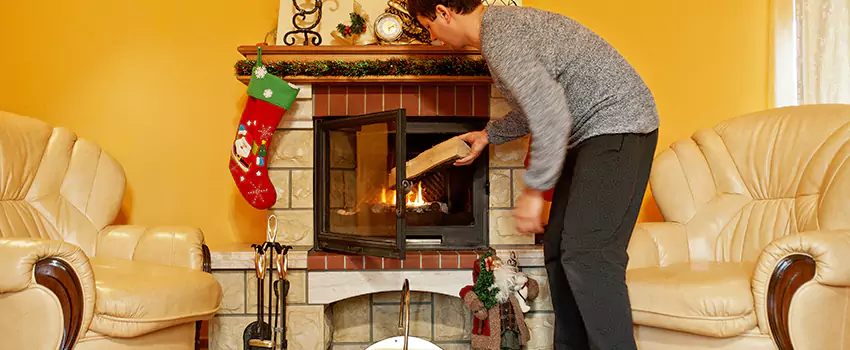 Gas to Wood-Burning Fireplace Conversion Services in Colleyville, Texas