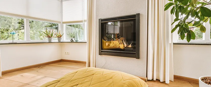 Residential Fireplace Ceramic Glass Installation in Colleyville, TX