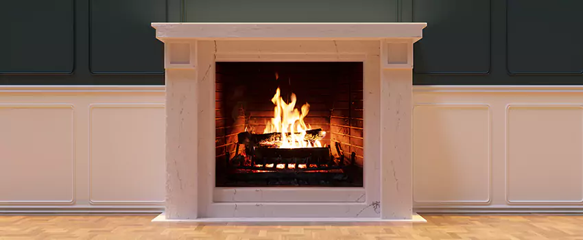 Open Flame Wood-Burning Fireplace Installation Services in Colleyville, Texas