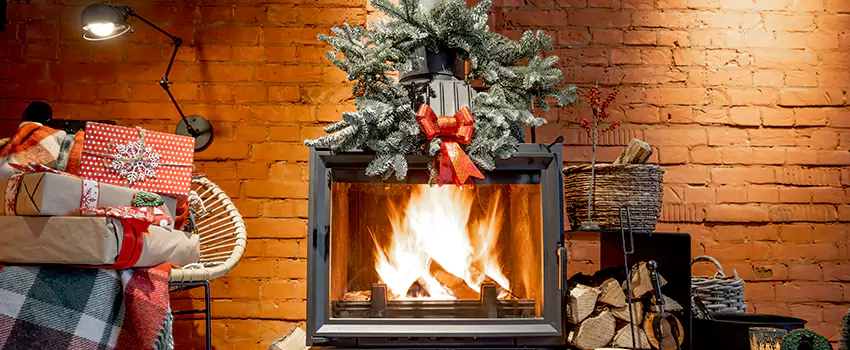 Travis Industries Linear Gas Fireplace Installation in Colleyville, Texas