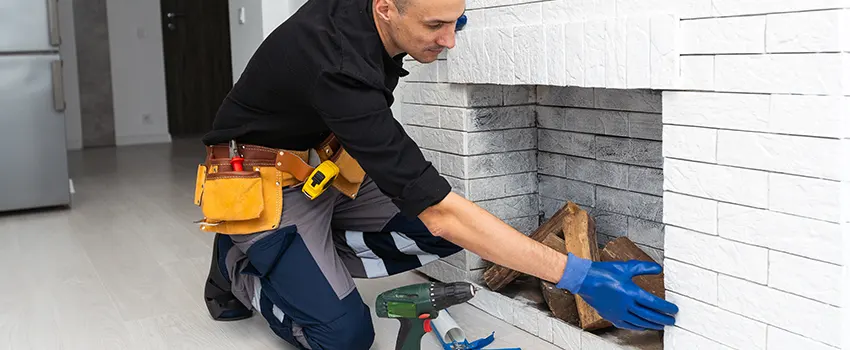 Fireplace Damaged Damper Frame Repair Services in Colleyville, Texas