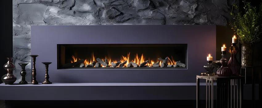 Ember Bed for Ventless Gas Fireplace in Colleyville, TX