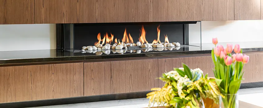 Double-height Fireplace Design Refurbishment in Colleyville, Texas